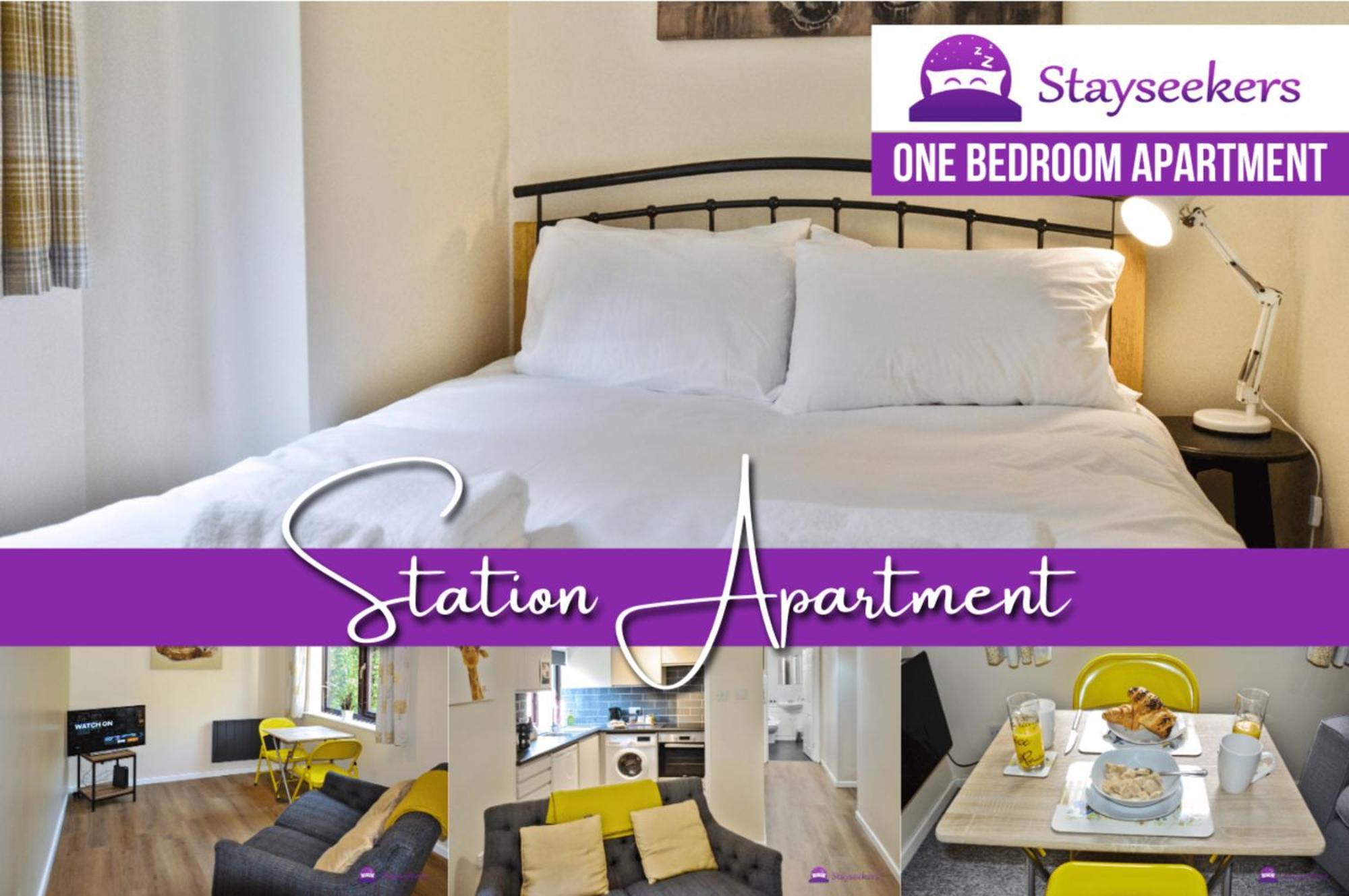 Station 1 Bed Apartment - Stayseekers Солсбъри Екстериор снимка